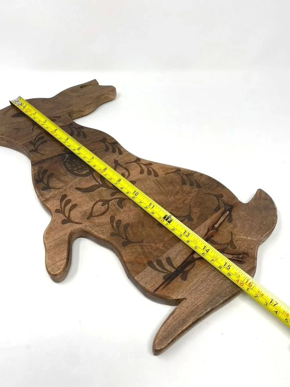 Target Threshold Easter Figural Standing Bunny Wooden Cheese Serving Board Decor